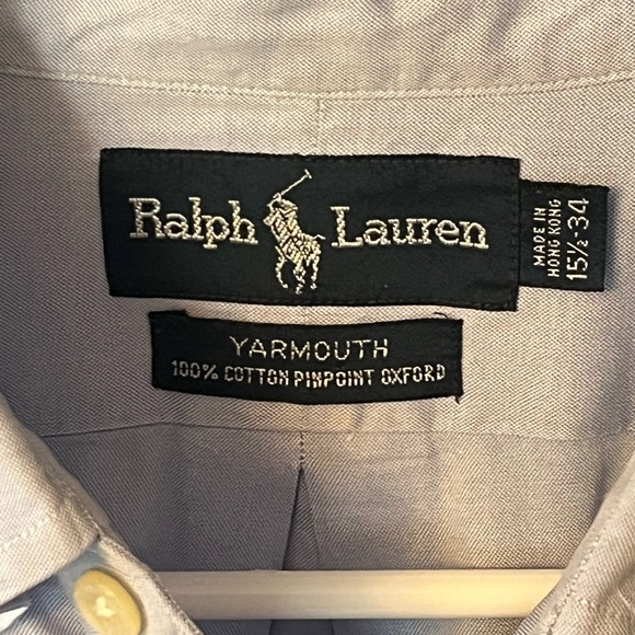 Ralph Lauren Men's Sky Blue Dress Shirt - Picture 4 of 4